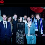 Chelsea Football Club players and Olga Zueva